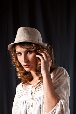 PHOTOKINA, COLOGNE - SEPTEMBER 25: Photokina - World of Imaging, Top Event for the Trade and User, fotoshooting for visitors,September 25, 2010 in Cologne, Germany.のeditorial素材