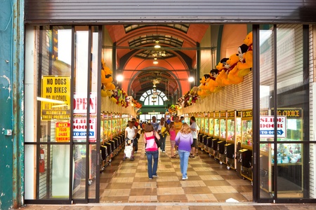 ATLANTIC CITY - JULY 13: Gambling hall in  Atlantic City New Jersey on July 13, 2010 in Atlantic Sity, USA. The town is  a nationally renowned resort city for gambling, shopping and fine dining.のeditorial素材