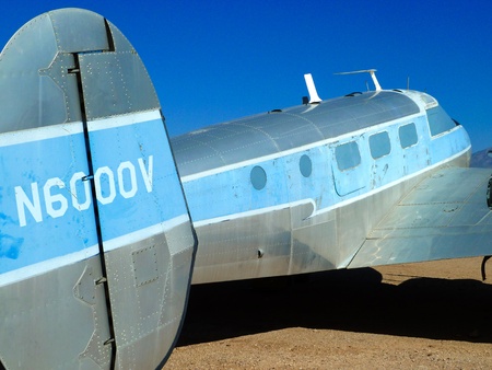 TUSCON, USA - MAY 13: visiting the Pima Air and space Museum at the may 13, 2011 in Tuscon, USA. Pima Air museum is one of the largest aviation museums in the world and maintains a collection of more than 300 aircrafts.のeditorial素材