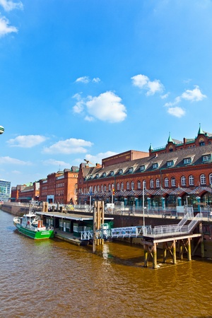 HAMBURG - GERMANY -APRIL 20:  maritime museum in the famous old Speicherstadt in Hamburg in the afternoon of April 20,2011 in Hamburg, Germany.のeditorial素材