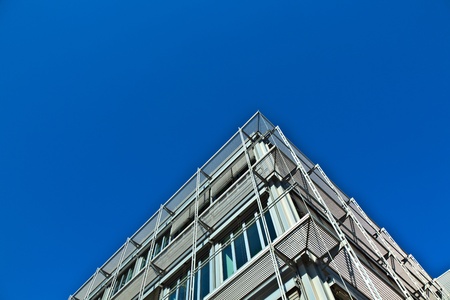 generic modern building from outside without people