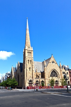 Ephesus Seventh-day church in Harlem, new Yorkの写真素材