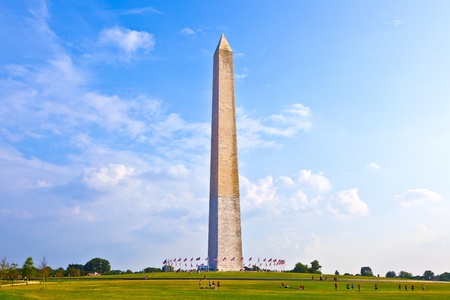 Washington Monument in the center of Washington DC Washington Monument in the center of Washington DC