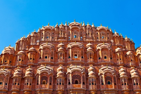 Hawa Mahal, the Palace of Winds, Jaipur, Rajasthan, India.の写真素材