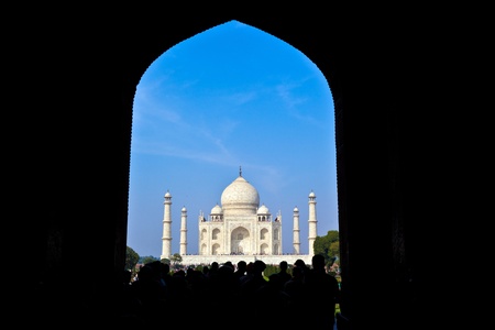 Taj Mahal in Indiaのeditorial素材