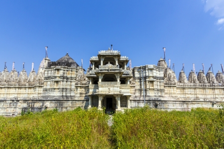 Jain Temple in Ranakpur,Indiaのeditorial素材