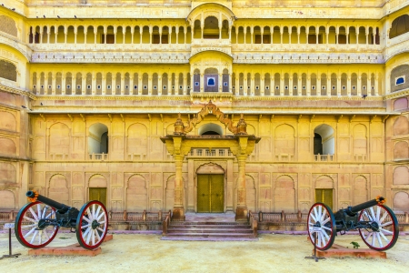 weapon in old fort in Bikanerのeditorial素材