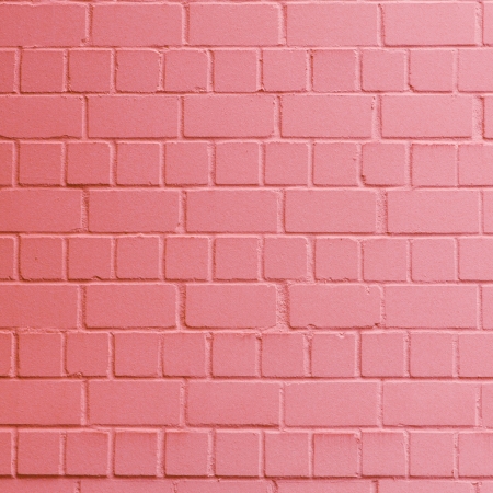 background with fragment of red brick wallの写真素材