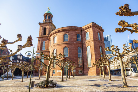 Paulskirche, famous Church in Frankfurt ( Germany)のeditorial素材