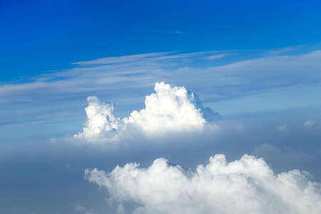 blue sky thunder storm clouds clouds