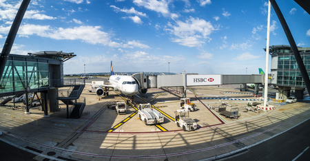 MARSEILLE, FRANCE - JULY 25, 2015: Marseille Airport on   in Marseille, France. Marseille is the...