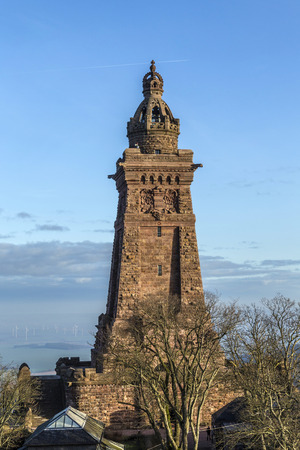 Kyffhaeuser, Monument, Barbarossa in Thuringia, Germanyの写真素材
