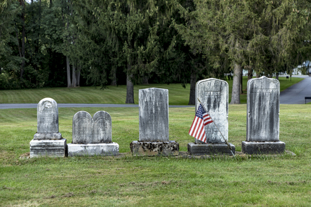 WILLIAMSTOWN, USA - SEP 21, 2017:  The only cemetery in the north part of Williamstown for about 75 years, Westlawn was laid out in 1766.のeditorial素材