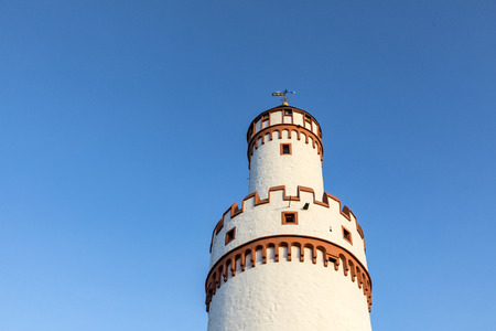 tower of the castle in Bad Homburg, Germanyの写真素材