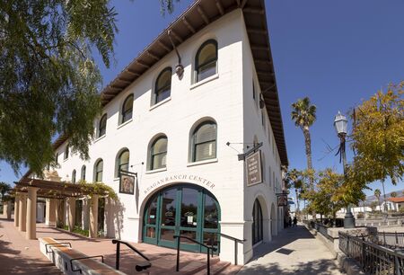 SANTA BARBARA, USA - MAR 16, 2019: Ronald Reagans Ranch center as cultural meeting place in Santa Barbara.のeditorial素材
