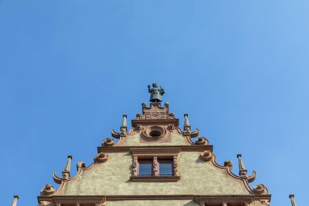 Colmar, France - June 4, 2019:  Maison des Tetes, the House of heads building in Colmar, Alsace France.のeditorial素材