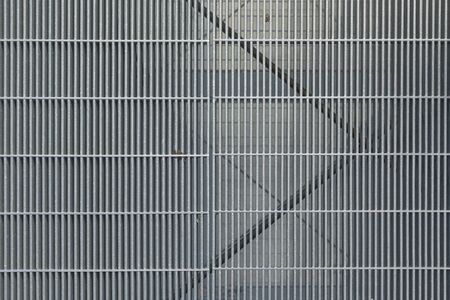 pattern of iron grid in harmonic structure as backgroundの写真素材
