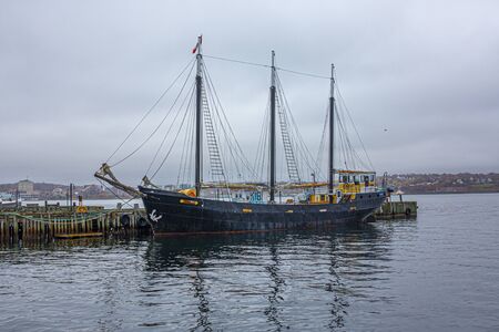 Halifax, Canada - November 1, 2018: Tall Ship Silva in Halifaxのeditorial素材