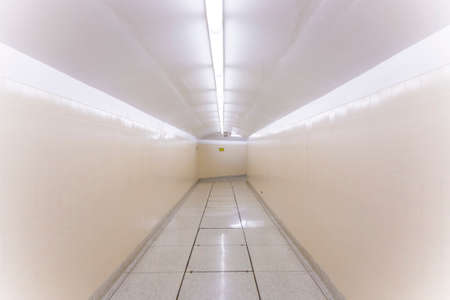 Page, USA - September 16, 2008: Inside the Glen Canyon dam in Page