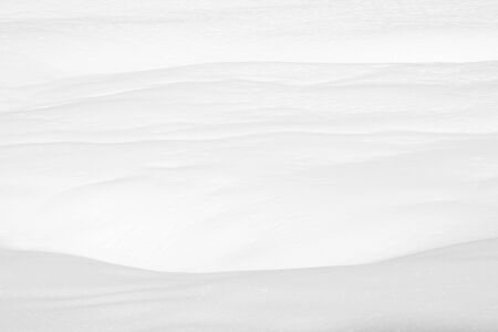 pattern of snow in the Sequoia national park with soft curves