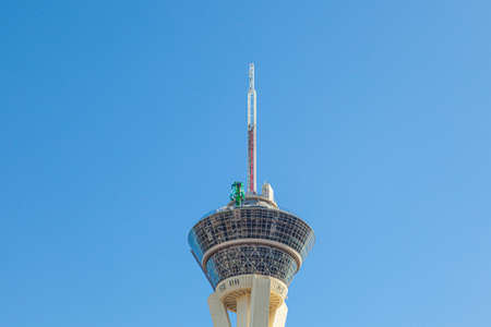 Las Vegas, USA - June 15, 2012:  Stratosphere tower in Las Vegas. Stratosphere Tower, 1,149 ft...