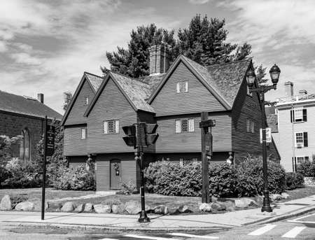 Witch House, Salem, Massachusetts, USAのeditorial素材