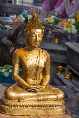statue of buddha in the grand palace in bangkokのeditorial素材