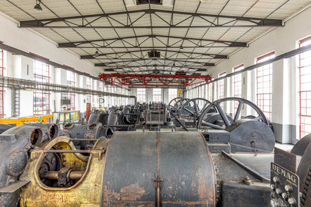 Dortmund, Germany - February 2, 2018: the Hansa coking plant in Dortmund, Germany, today a museum,...