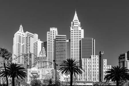 Las Vegas, USA - Jun 25, 2022: New York Hotel and Casino in Las Vegas, Nevada, USAのeditorial素材