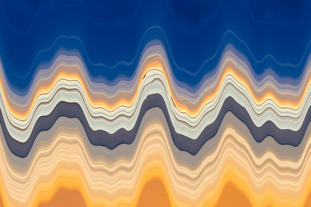 harmonic texture of lines in color like scottish patternsの写真素材