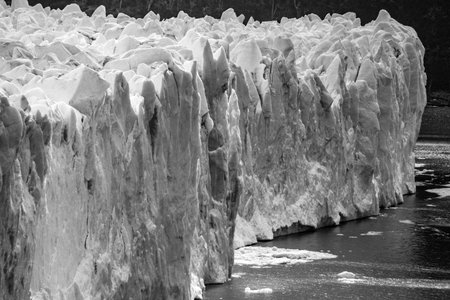 Perito Moreno Glacier and lake in Patagonia Argentina