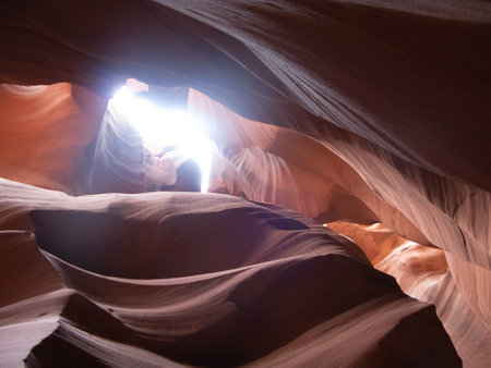 Antelopes Canyon near page, the world famoust slot canyon in the Antelope Canyon Navajo Tribal Park