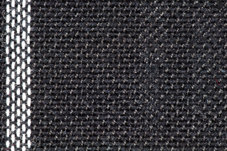 Black and white woven texture