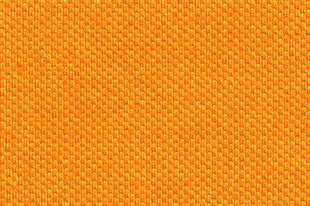 Photo of a bright orange cotton textureの写真素材
