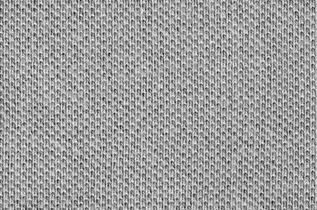 Gray woven cotton pique textureの写真素材