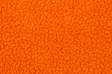 Orange cotton fleece textureの写真素材