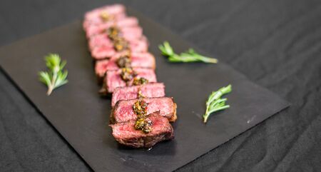 New york strip porterhouse steak beef meat
