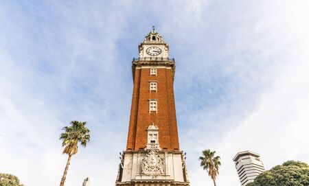 Torre Monumental clock tower in Retiro neighborhood, Buenos Aires, Argentinaの写真素材