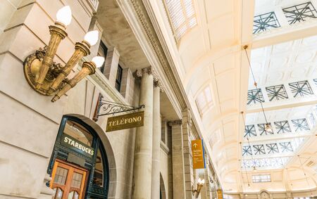 Buenos Aires, Argentina - June 22, 2017: Newly renovated Retiro train stationのeditorial素材
