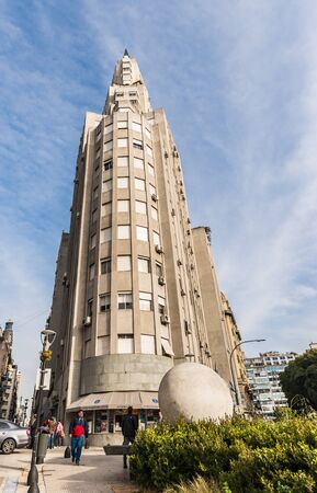 Buenos Aires, Argentina - June 22, 2017: The Kavanagh building in Retiroのeditorial素材
