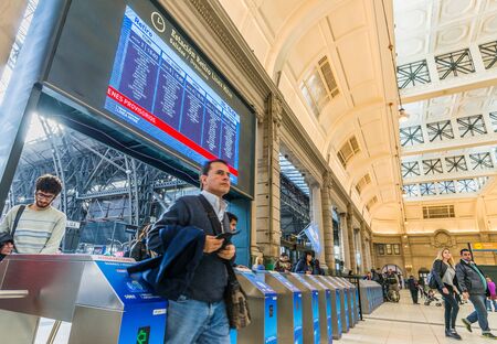 Buenos Aires, Argentina - June 22, 2017: Newly renovated Retiro train station