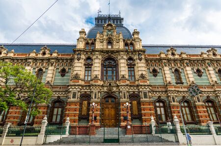 Buenos Aires, Argentina - February 9, 2018: The Water Company Palace buildingのeditorial素材