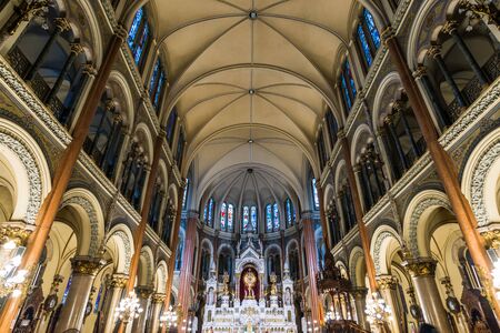 Buenos Aires, Argentina - February 2, 2018: Santisimo Sacramento Churchのeditorial素材