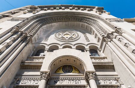 Buenos Aires, Argentina - February 2, 2018: Facade of Templo de la Libertadのeditorial素材