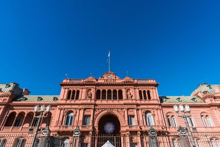 Buenos Aires, Argentina - August 25, 2018: Casa Rosada presidential palaceのeditorial素材