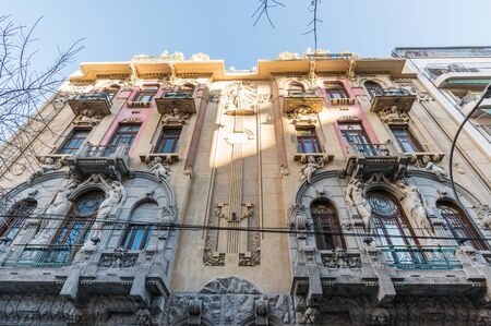 Buenos Aires, Argentina - July 21, 2018: Casa Calise by Virginio Colomboのeditorial素材