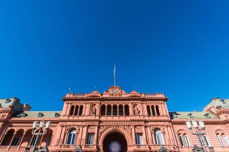 Buenos Aires, Argentina - August 25, 2018: Casa Rosada presidential palaceのeditorial素材
