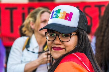 Buenos Aires, Argentina - November 2, 2019: Buenos Aires Pride Day parade