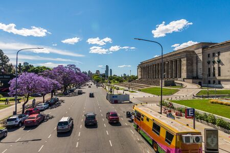 Buenos Aires, Argentina - November 18, 2018: Outsides of the Law Facultyのeditorial素材
