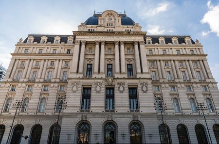Kirchner cultural center, or Correo Central, freely open to public visitsの写真素材